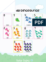 Cartas de Dinosaurios