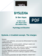 PSYC0022 Dyslexia 2023