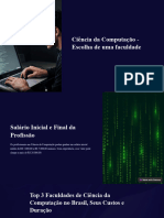 Ciencia Da Computacao Escolha de Uma Faculdade