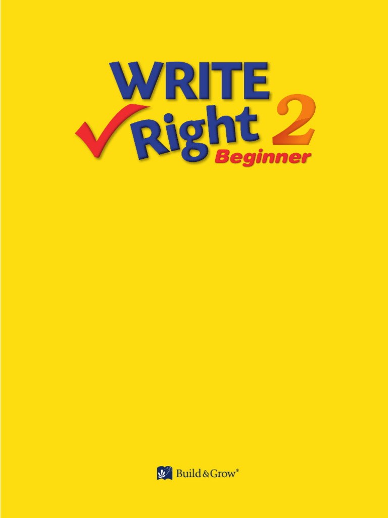 Write Right Beginner SB 2 | PDF | Second Language | Linguistics