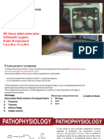 Ompartment Syndrome: DR. Karrar Abdul Sattar Jaber Orthopedic Surgeon Arabic & Iraqi Board F.A.C.M.S - F.I.C.M.S