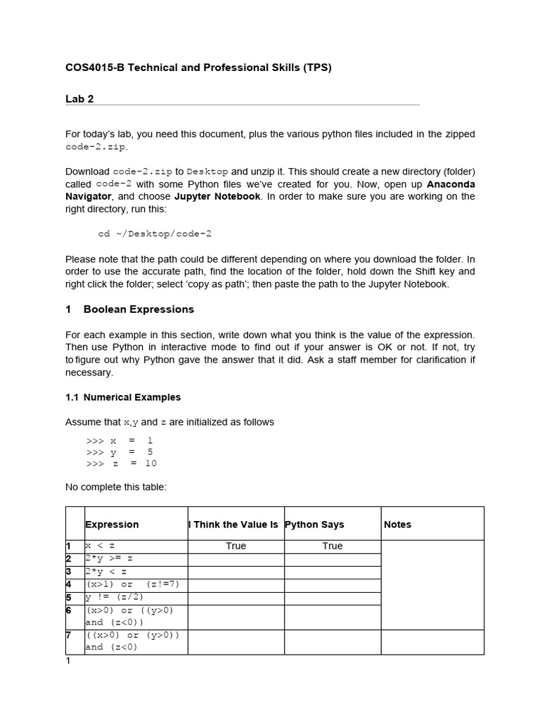 Lab-Python 2 | PDF | Decimal | Mathematics