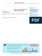 Modelling of A Drip Irrigation System Operation