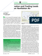 ASHRAE - Dehumidification and Cooling Loads from Ventilation Air