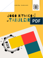 Jogo Ritmico de Tabuleiro Ritmos Musicais