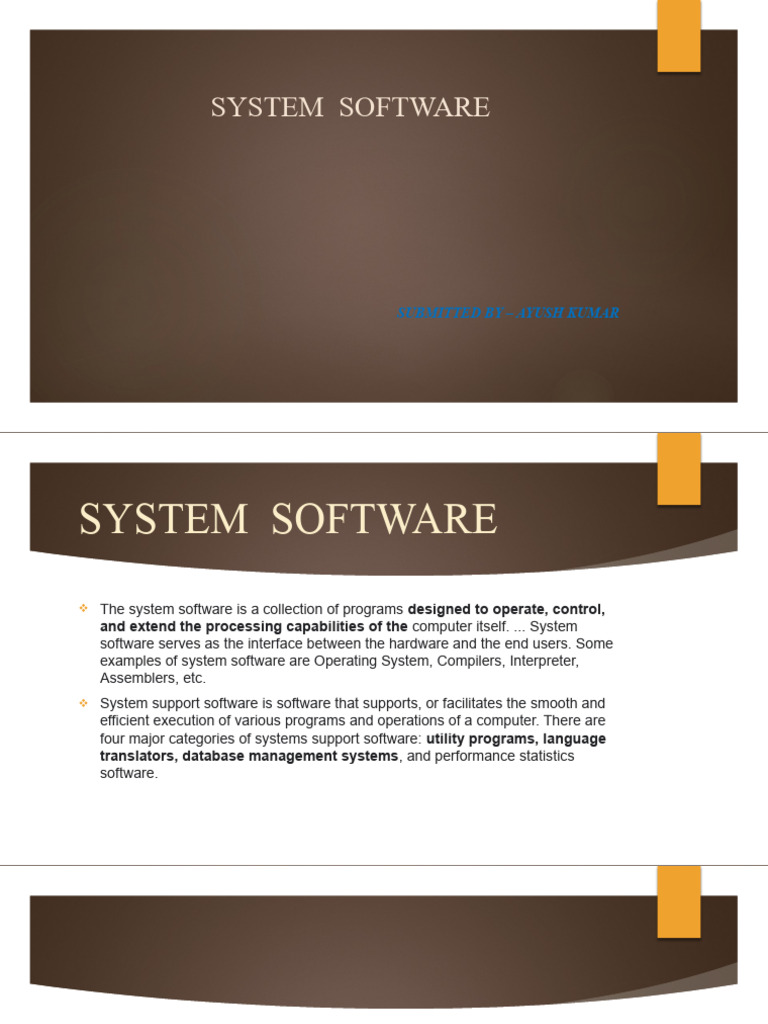 System Software | Download Free PDF | Programming | Computer Program