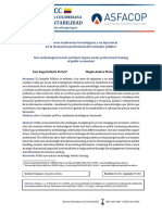 Las Nuevas Tendencias Tecnológicas y Su Injerencia en La Formación Profesional Del Contador Público