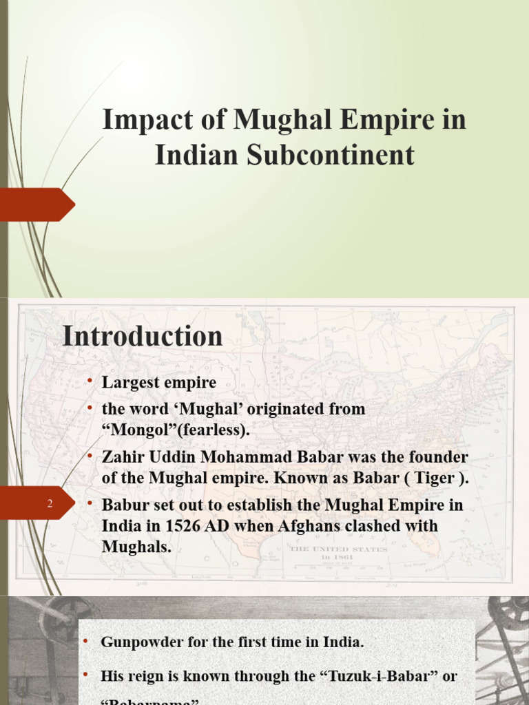 Impact of the Mughal Empire | PDF | Mughal Empire | Asia