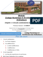 03 - Codage Numérique Et Architecture Des Ordinateurs -ESTG