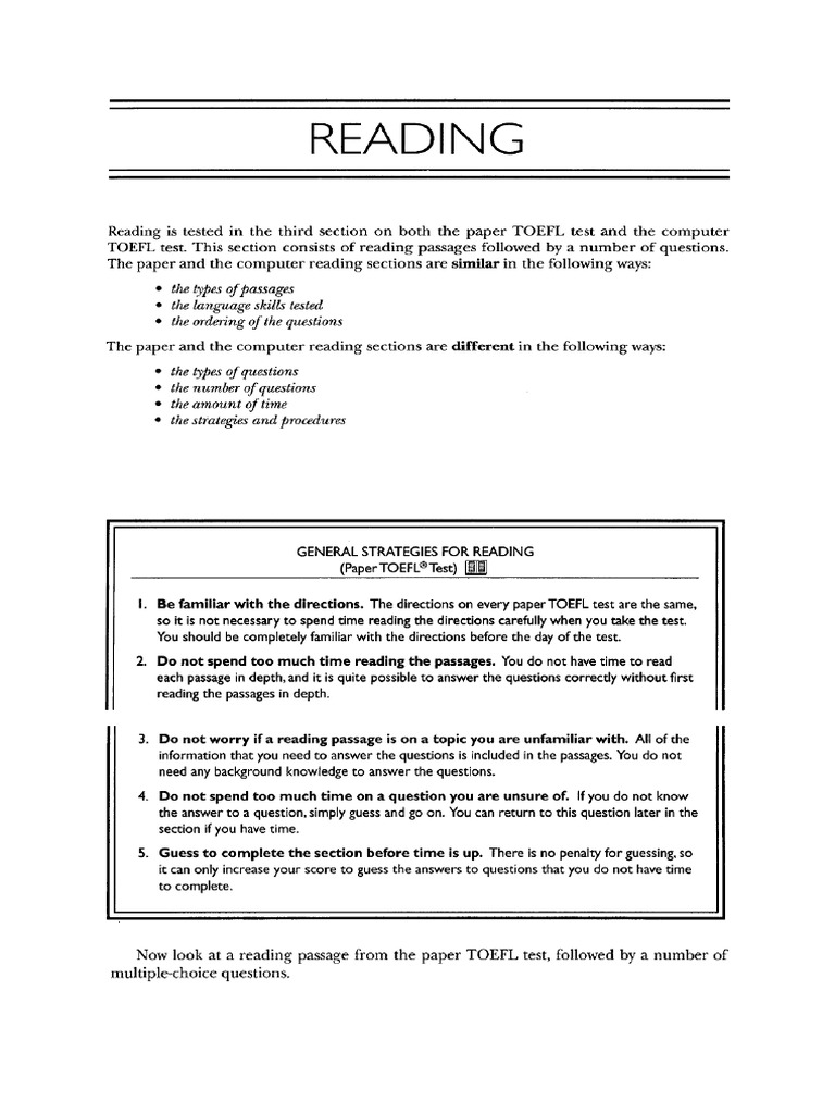 Essential Skills For Reading Comprehension
