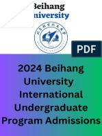 2024-Beihang University International Undergraduate Program Admissions