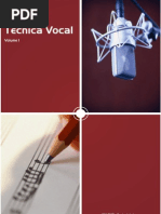 Apostila técnica vocal