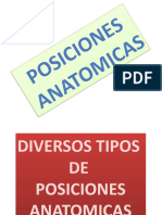 Posiciones Anatomicas