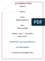 Tabla Comparativa