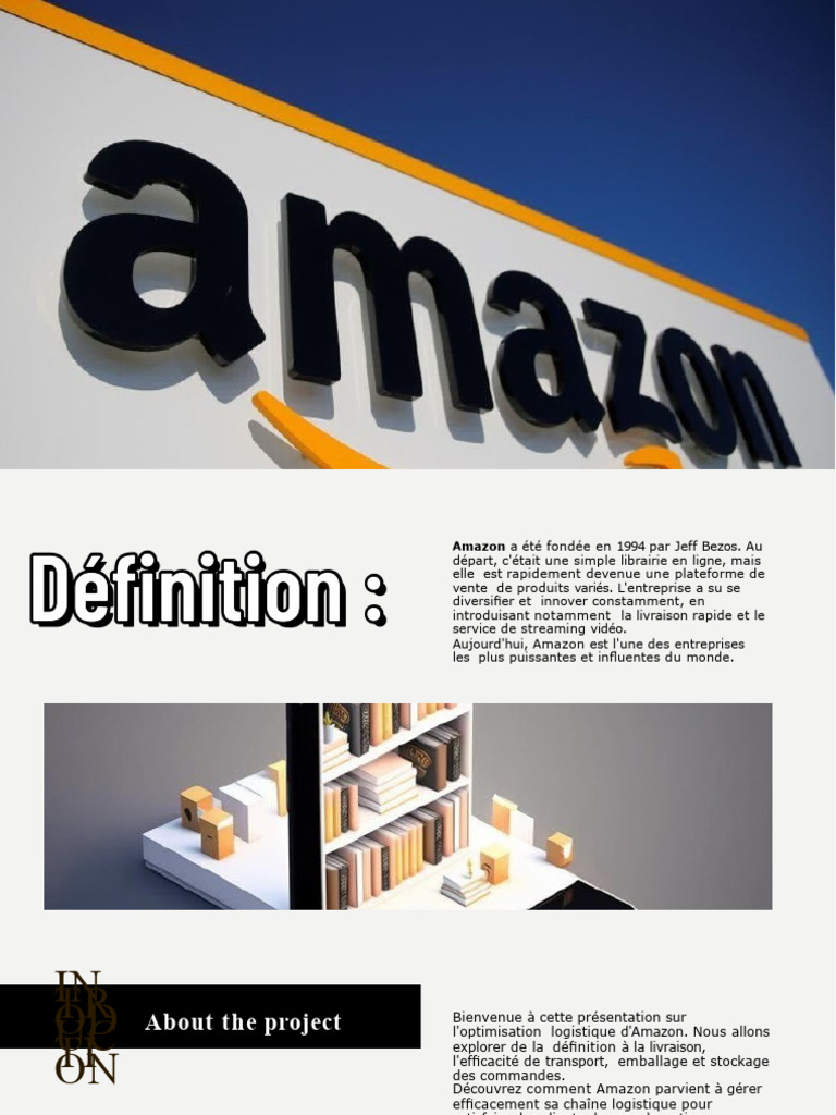 Optimisation logistique d'Amazon | PDF | Logistique | Économie