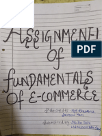 Fundamentals of E-Commerce