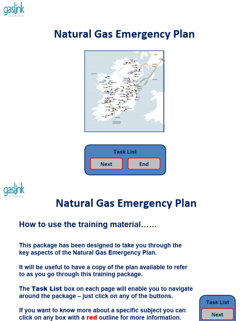 Natural Gas Emergency Plan Overview | PDF | Emergency Management ...