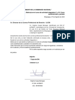 VIRGINIA CUAYLA BENEGAS, SOLICITUD DE ACTIVIDAD INTEGRADORA II y III - AUTOFINANCIADO Y PARALELO