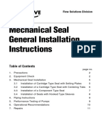 Mechanical Seal General Installation Instructions 1701289055