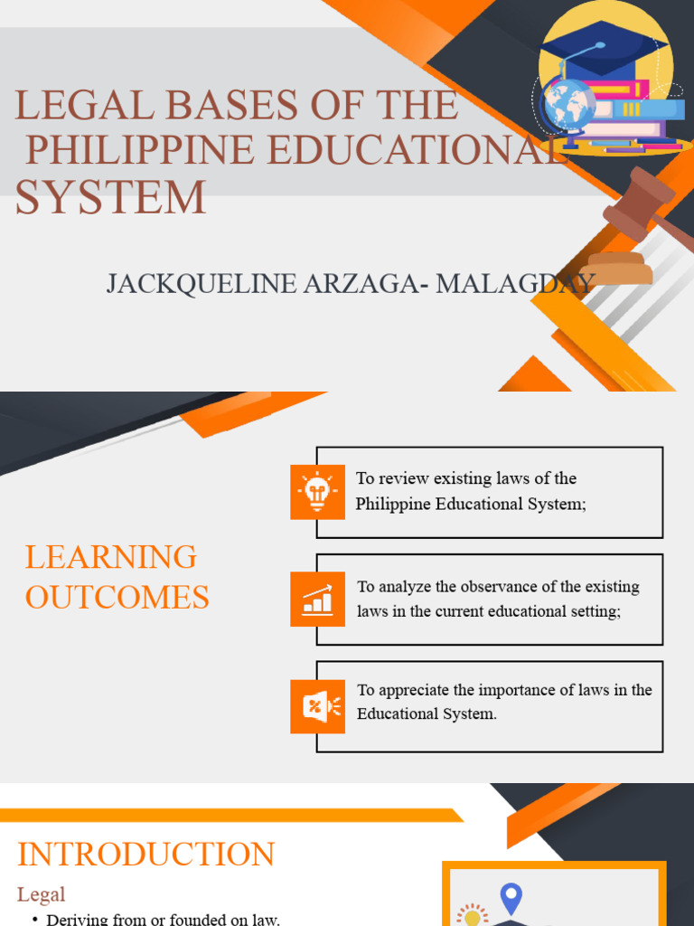 Legal Bases of Philippine Educational System | PDF | Cost Of Living ...