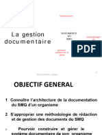 Elaboration Et Gestion Du Systeme Documentaire Cours 2016 PDF