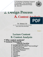 AR 233 - Lec2. Detailed Context Analysis