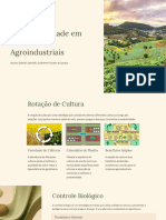 Sustentabilidade em Sistemas Agroindustriais