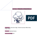 Trabajo Práctico "Presión Atmosférica" 3º5º