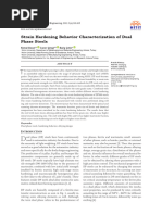 Strain Hardening Behavior of DP Steels