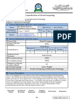 BCIT14 Course Specification of Cloud Computing2