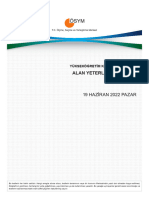 Httpsdokuman - Osym.gov - trpdfdokuman2022YKSTSKyks 2022 Ayt PDF