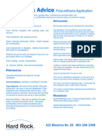 Polyurethane Application 2 Page 2023