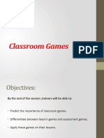 Classroom Games