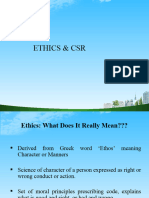 Ethics & CSR