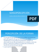 SENSOPERCEPCIÓN Clase 4