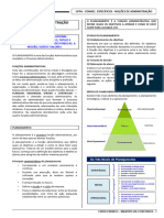 Apostila - Noções Administrativas - Planejamento Organizacional