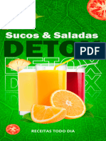 Sucos e Saladas Detox - Livro de Receitas Digital