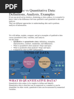 Qualitative Vs Quantitative Data