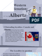 Contending Royalties - Alberta and Canada