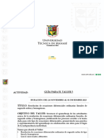 Guía para El Taller 3. Resolución de Ecuaciones Diferenciales Ordinarias Lineales de Orden 2 y Homogéneas. 24 Noviembre 2023