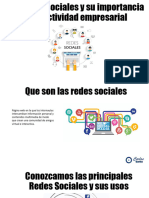 Las Redes Sociales y Su Importancia en La Actividad Empresarial