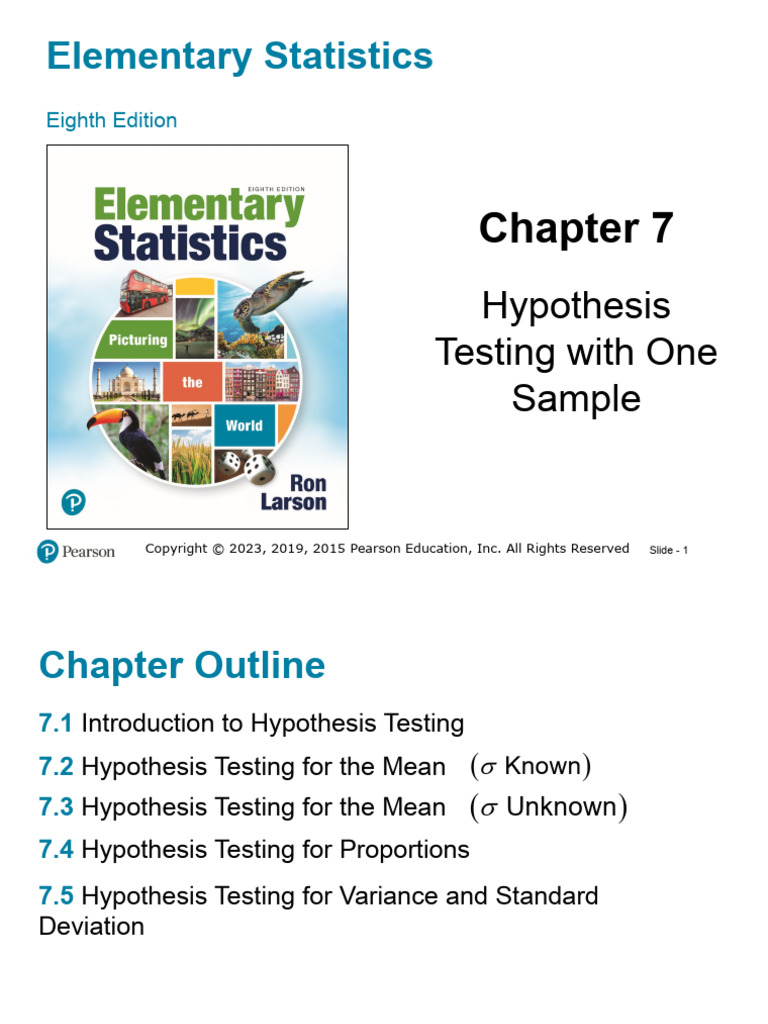 Les8e PPT Study 07 04 | PDF | Statistical Significance | Statistical ...