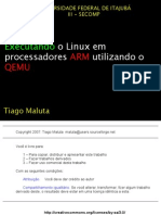 Executando Linux Proc Arn Via Qemu