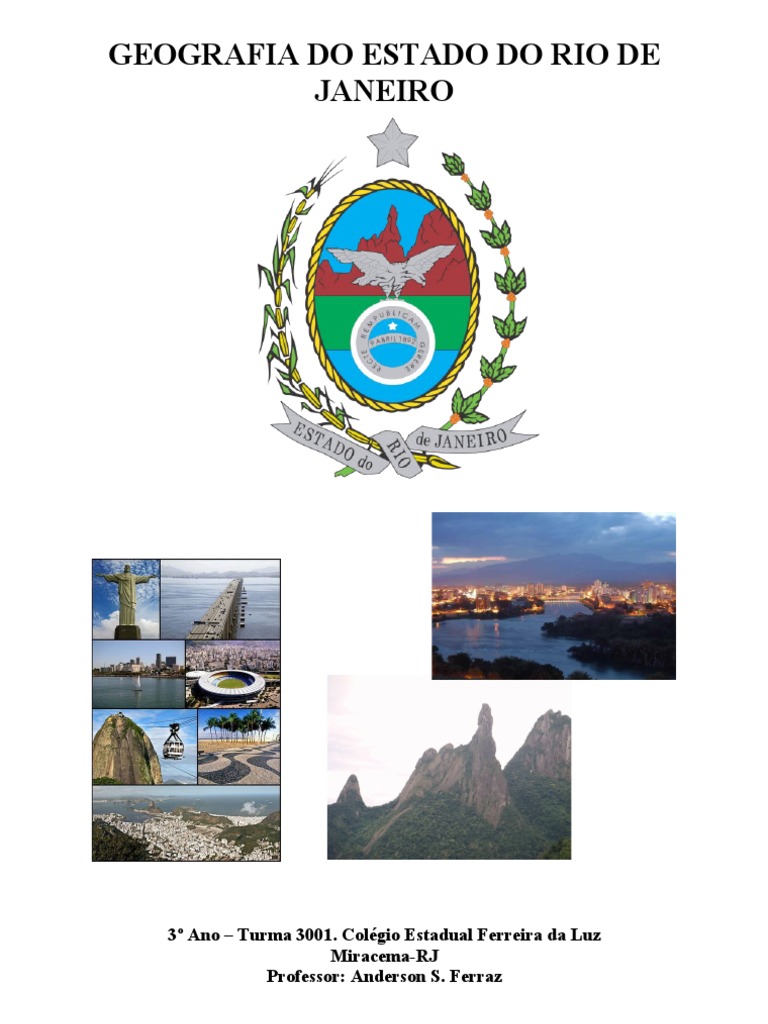 Geografia do Estado do Rio de Janeiro | PDF | Rio de Janeiro | Portugal