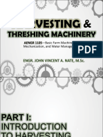Harvesting and Threshing Machinery