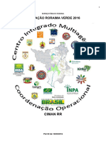 Serviço Público Federal Operação Roraima Verde 2016 Ciman RR Pai