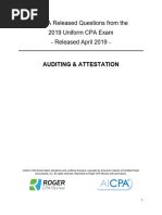 2019 AICPA Questions-AUD