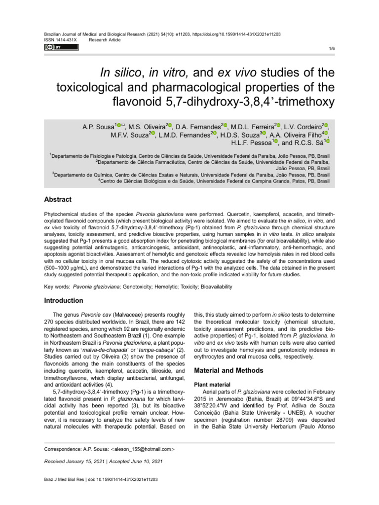 ALESON Analysis of The Toxicological and Profile of