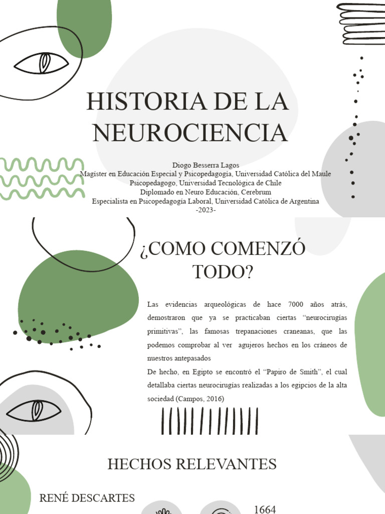 Historia Completa de la Neurociencia | PDF | Neurona | Cerebro