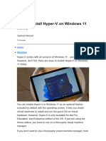 How To Install Hyper-V On Windows 11 Home - MakeUseOf